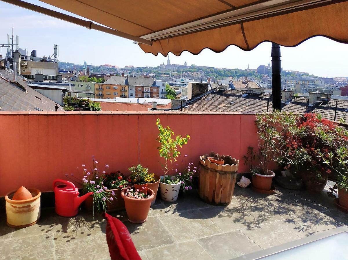 Margaret Apartment For 5 People With Panorama Terrace Budapeszt Zewnętrze zdjęcie