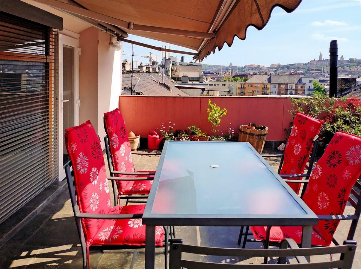 Margaret Apartment For 5 People With Panorama Terrace Budapeszt Zewnętrze zdjęcie